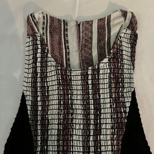 Simons Cotton/Linen Blend Midi Dress